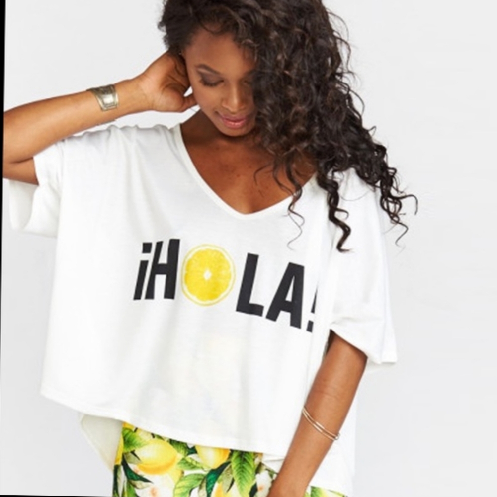 Show me your mumu Billy Bob Crop Top